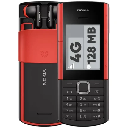 Nokia 235 4G – ظرفیت 128 مگابایت | رم 64 مگابایت | نمایشگر 2.8 اینچ QVGA | رنگ مشکی/ارغوانی | آکبند