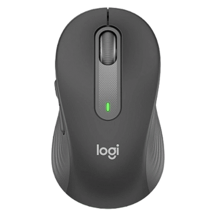 ماوس بی‌سیم لاجیتک Logitech M650 Black – اتصال دوگانه (Bluetooth + دانگل) | طراحی ارگونومیک | دقت بالا | مناسب کار و روزمره | آکبند